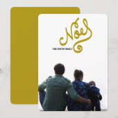handgeschreven boek feestdagenkaart (Voorkant / Achterkant)