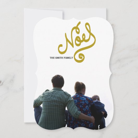 handgeschreven boek feestdagenkaart (Voorkant)