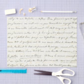  handgeschreven brief tissuepapier (Craft)