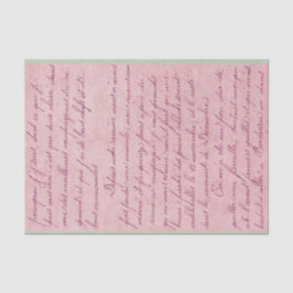  handgeschreven brief tissuepapier