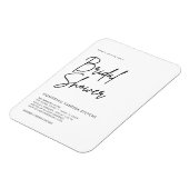 Handgeschreven Bruidsbad  Magneet (Linkerzijde)