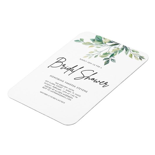 Handgeschreven  Bruidscadeaufeest  Magneet (Linkerzijde)