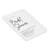 Handgeschreven Bruidscadeaufeest Magneet (Rechterzijde)