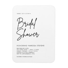 Handgeschreven Bruidscadeaufeest  Magneet