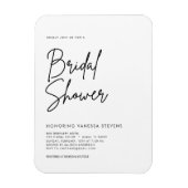 Handgeschreven Bruidsdouche  Magneet (Verticaal)