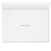 Handgeschreven bruiloft Bedankt kaarten (Binnen Horizontaal (Onder))