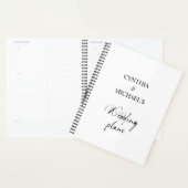 Handgeschreven bruiloft voor script planner (Display)
