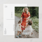 Handgeschreven Cheers tot 2023 Nieuwjaarsfoto Briefkaart (Voorkant / Achterkant)