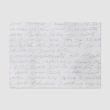 Handgeschreven Cursief Brief