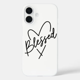 Handgeschreven dankbaarheidscitaat iPhone 16 hoesje