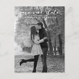 Handgeschreven de Foto van het Manuscript sparen O Aankondigingskaart