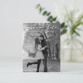 Handgeschreven de Foto van het Manuscript sparen O Aankondigingskaart (Staand voorkant)