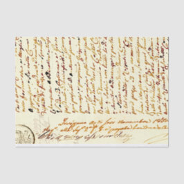  handgeschreven documentpapier tissuepapier