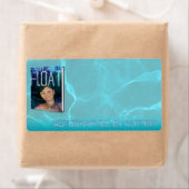 Handgeschreven door Author voor Float Etiket (Insitu)