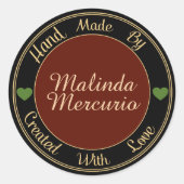 Handgeschreven door Sticker - SRF (Voorkant)