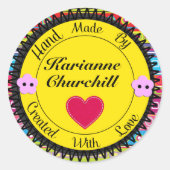 Handgeschreven door Sticker - SRF (Voorkant)