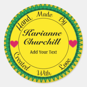 Handgeschreven door Sticker - SRF