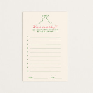 Handgeschreven Downloadable Waar waren ze Game Poster