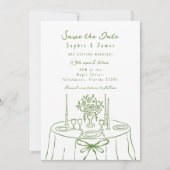 handgeschreven Eenvoudige Wizige Doodle Trendy Kaart (Voorkant)