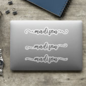 Handgeschreven fonogramkalligrafie sticker