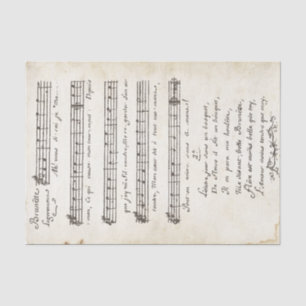  Handgeschreven Frans Twinkle Little Star Tissuepapier