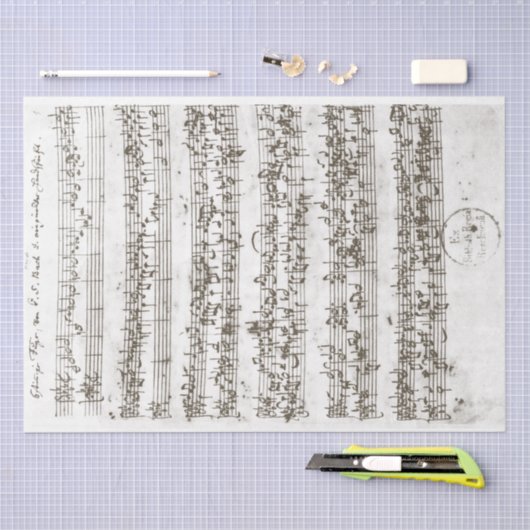 , handgeschreven Fugue 1700 Tissuepapier (Craft)