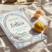 Handgeschreven Funky Whimsical Bruidsmeisje Voorst Kaart