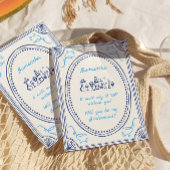 Handgeschreven Funky Whimsical Bruidsmeisje Voorst Kaart