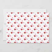 Handgeschreven Future Mr & Mrs Engagement Party Kaart (Achterkant)