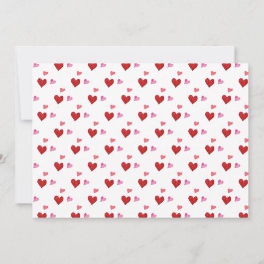 Handgeschreven Future Mr & Mrs Engagement Party Kaart (Achterkant)