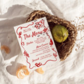 Handgeschreven geïllustreerd Wavy Border grillig m