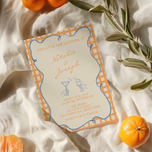 Handgeschreven geschilderde grillige kleurrijke br kaart