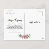 Handgeschreven Getrouwd en Vrolijk Nieuwhuwelijk F Feestdagenkaart (Achterkant)