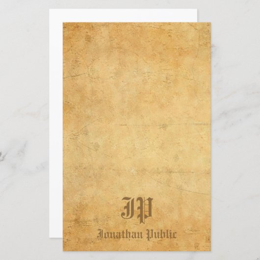 handgeschreven grafische Sjabloon (Voorkant / Achterkant)