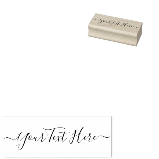 Handgeschreven handschrift handschrift handtekenin rubberstempel (Gestempeld)