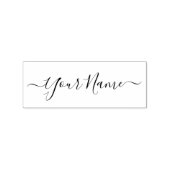 Handgeschreven handschrift handschrift rubberstempel (Afrduk)