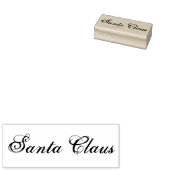 Handgeschreven handschrift Kerstmis met Kerstmis Rubberstempel (Gestempeld)