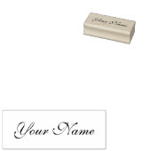 Handgeschreven handtekening aangepaste naam script rubberstempel (Gestempeld)