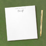 Handgeschreven handtekening script typografie ontw notitieblok<br><div class="desc">Handgeschreven handtekening script typografie ontwerp</div>