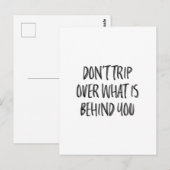 Handgeschreven Inspirerend Motivatie offertes Briefkaart (Voorkant / Achterkant)