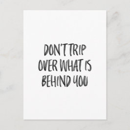 Handgeschreven Inspirerend Motivatie offertes Briefkaart