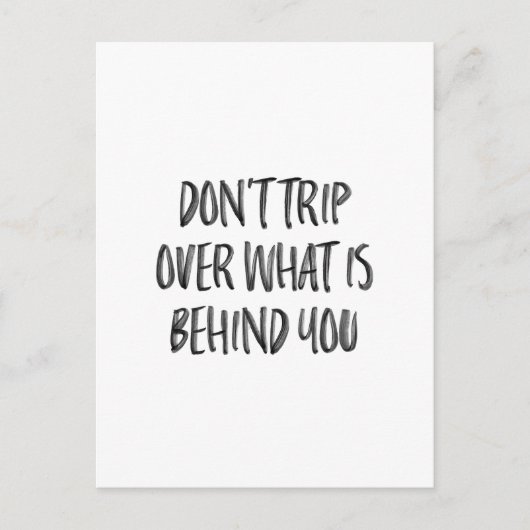 Handgeschreven Inspirerend Motivatie offertes Briefkaart (Voorkant)