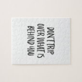 Handgeschreven Inspirerend Motivatie offertes Legpuzzel (Horizontaal)