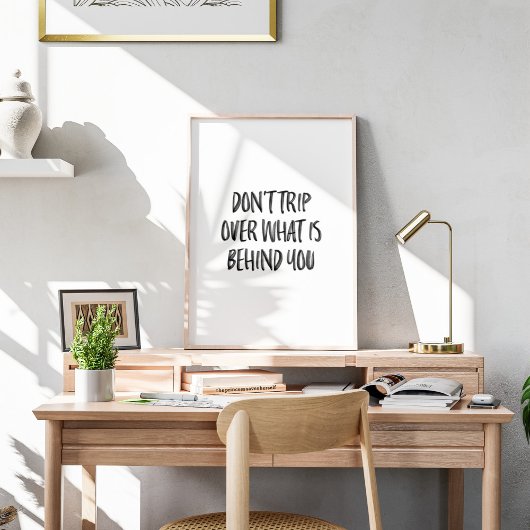 Handgeschreven Inspirerend Motivatie offertes Poster