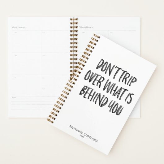 Handgeschreven Inspirerend offertes gepersonalisee Planner (Display)
