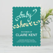 handgeschreven kaart (Staand voorkant)