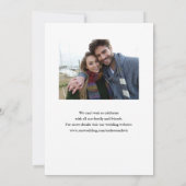 Handgeschreven kalligrafie 2 Foto slaat de datum o (Achterkant)