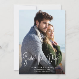 Handgeschreven kalligrafie 2 Foto slaat de datum o