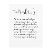 Handgeschreven kalligrafie De Finer Details bruilo
