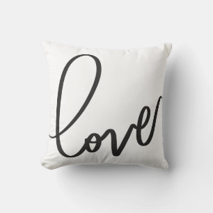 Handgeschreven kalligrafie script liefde kussen